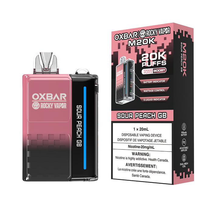 Oxbar 20K - Sour Peach GB