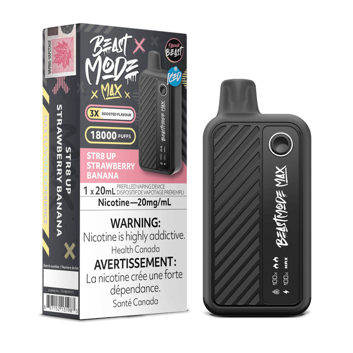 Flavour Beast 18K - STR8 Up Strawberry Banana