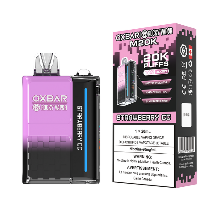 Oxbar 20K - Strawberry CC
