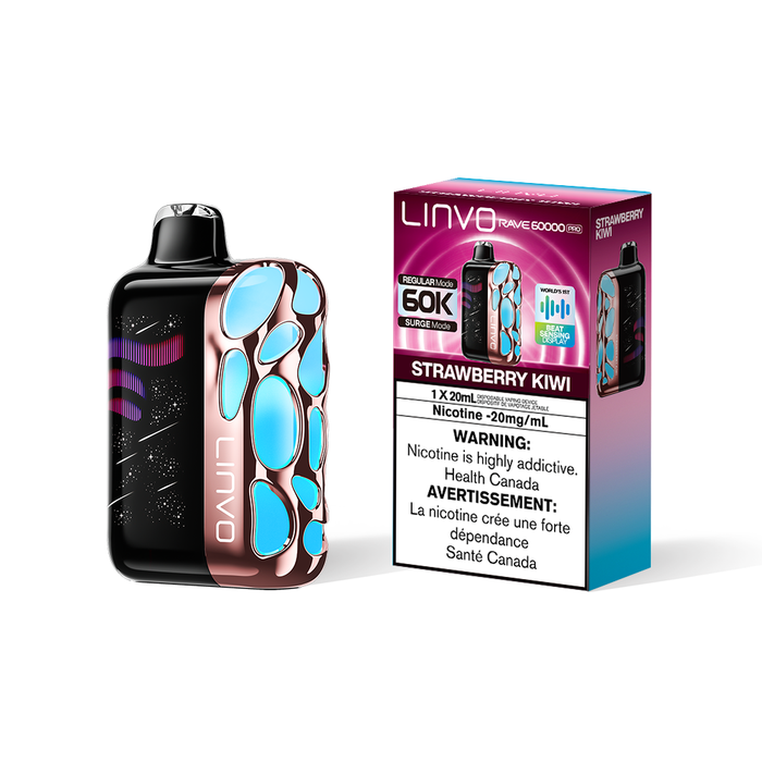Rave 60K - Strawberry Kiwi