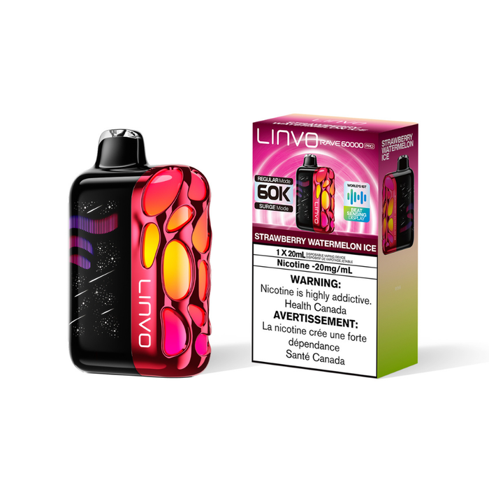 Rave 60K - Strawberry Watermelon Ice