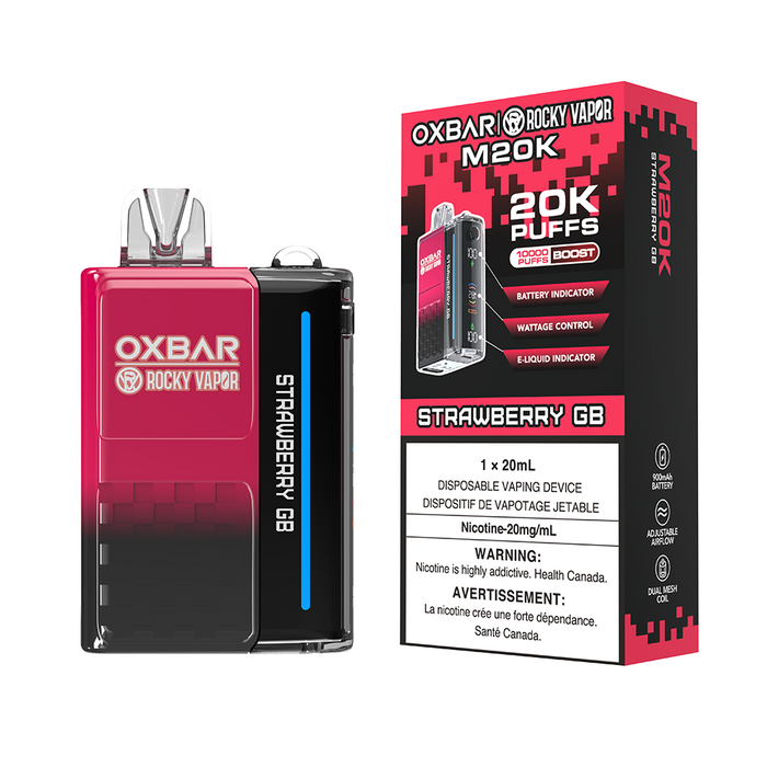 Oxbar 20K - Strawberry GB