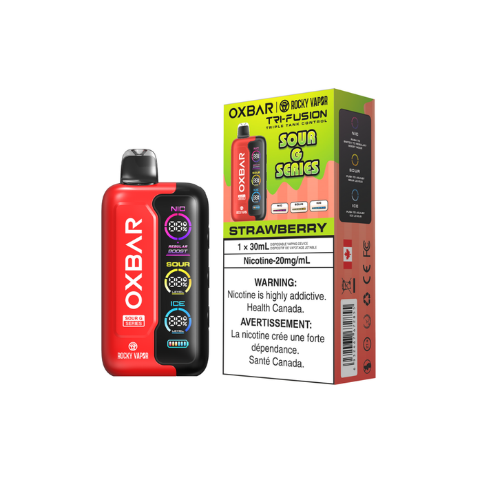 Oxbar Tri-Fusion - Sour G Strawberry
