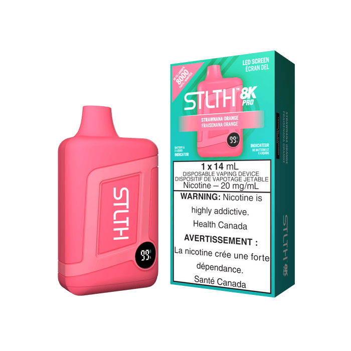 STLTH 8K Pro - Strawnana Orange