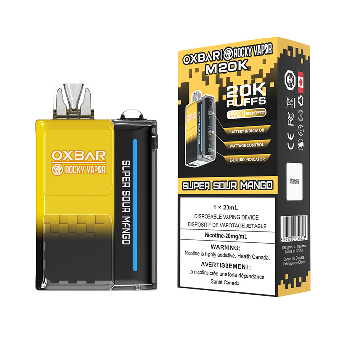 Oxbar 20K - Super Sour Mango
