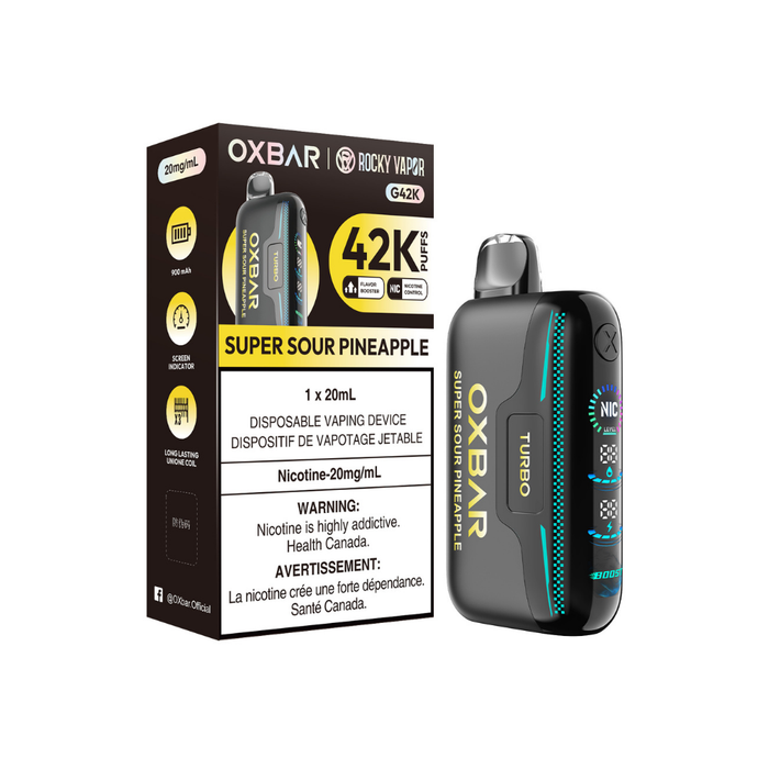 Oxbar 42K - Super Sour Pineapple