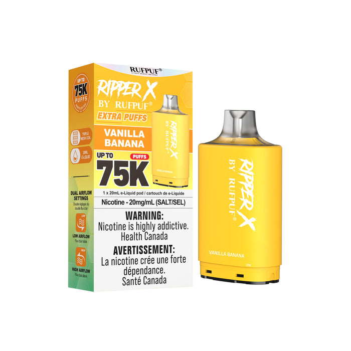Ripper X 75K Pod - Vanilla Banana
