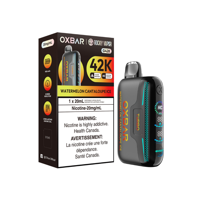 Oxbar 42K - Watermelon Cantaloupe Ice