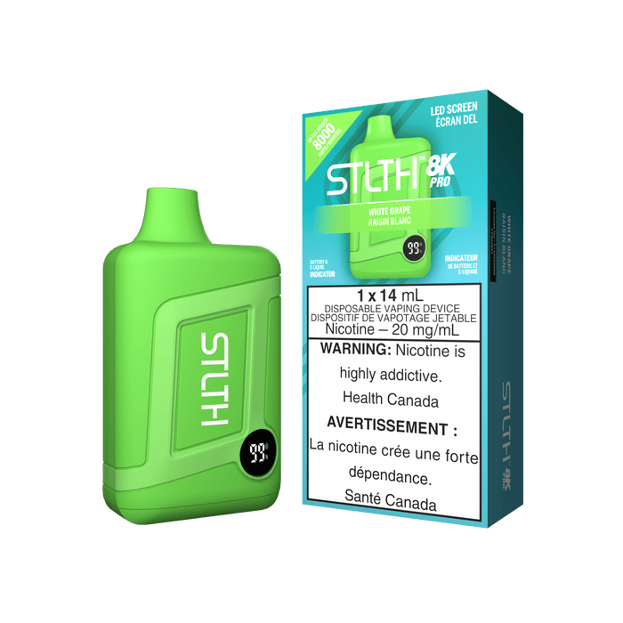 STLTH 8K Pro - White Grape