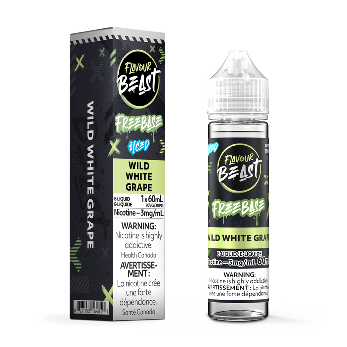Flavour Beast Freebase - Wild White Grape Iced