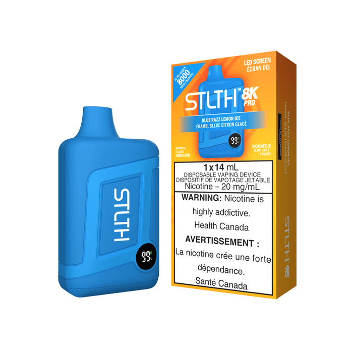 STLTH 8K Pro - Blue Razz Lemon Ice