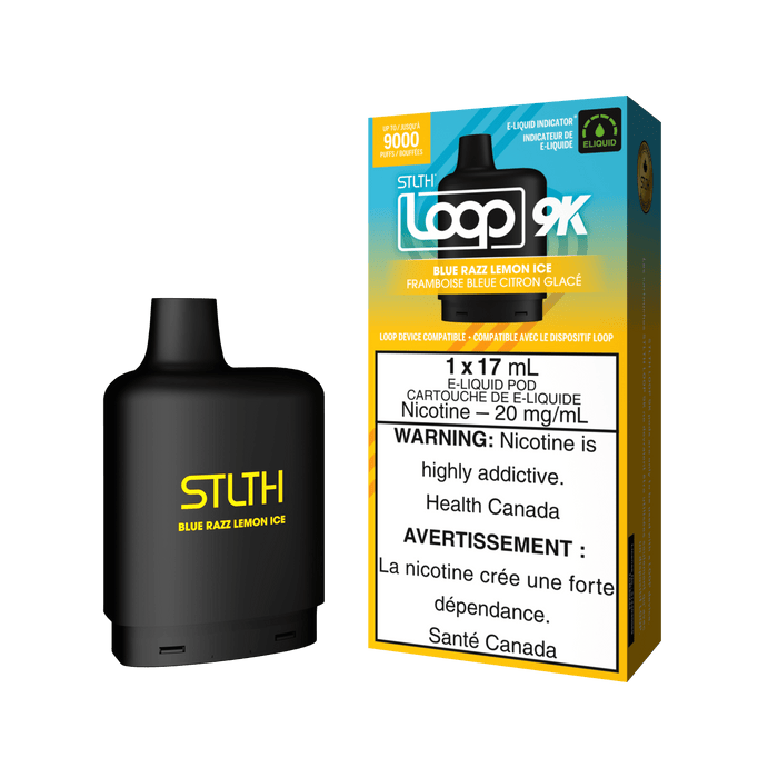 STLTH Loop 9K Pod - Blue Razz Lemon Ice