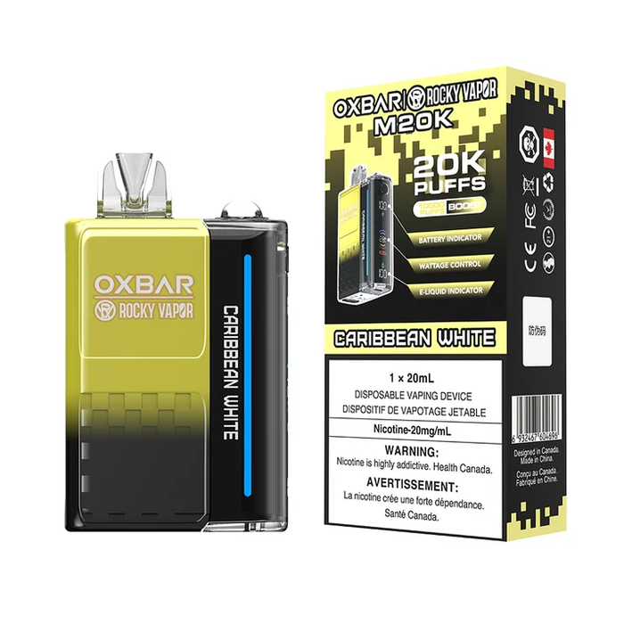 Oxbar 20K - Caribbean White