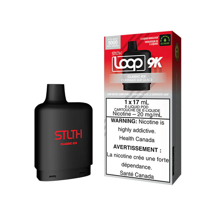 STLTH Loop 9K Pod - Classic Ice