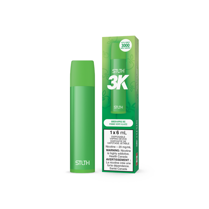 STLTH 3K - Green Apple Ice