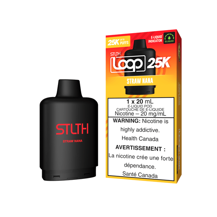 STLTH Loop 25K Pod - Straw Nana