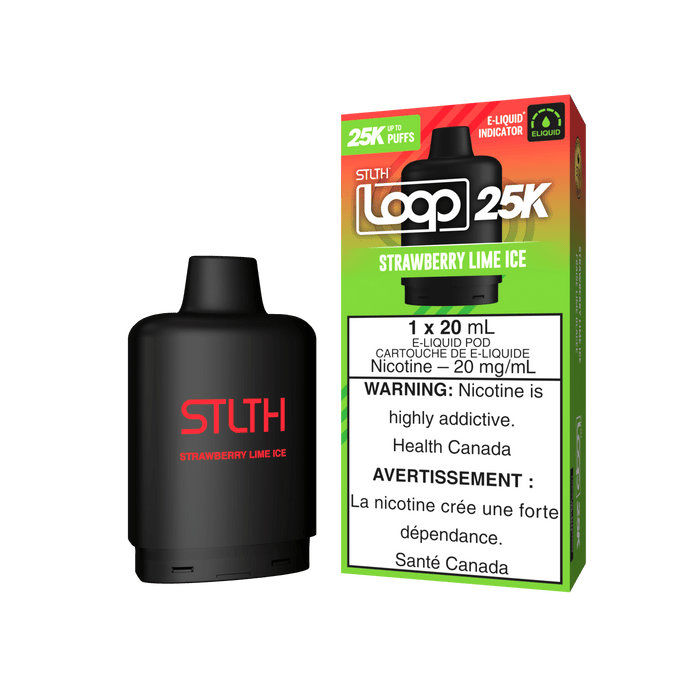 STLTH Loop 25K Pod - Strawberry Lime Ice