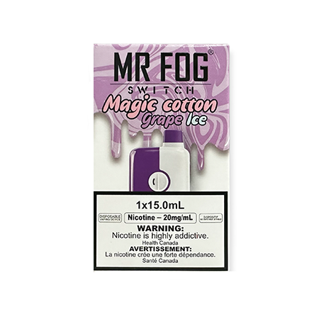 Mr Fog Switch 5500 - Magic Cotton Grape Ice
