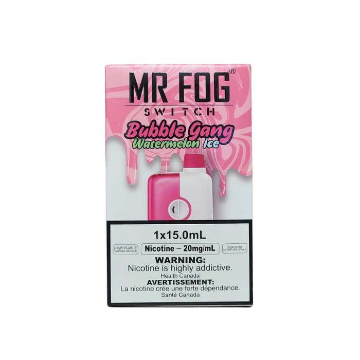 Mr Fog Switch 5500 - Bubble Gang Watermelon Ice