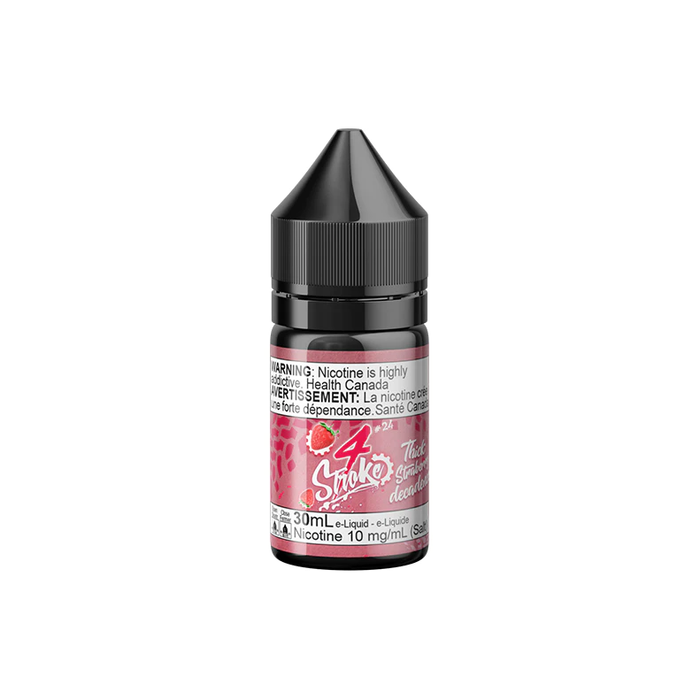 4 Stroke Salt - Thick Strawberry Decadence