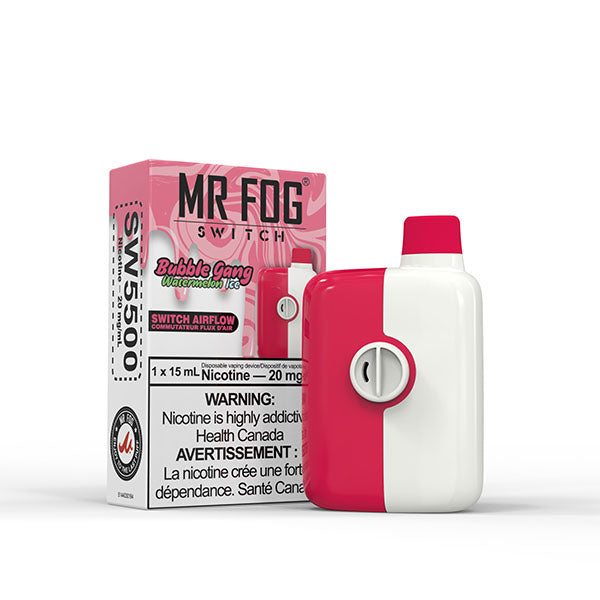 Mr Fog Switch 5500 - Bubble Gang Watermelon Ice