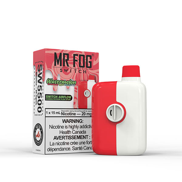 Mr Fog Switch 5500 - Watermelon Strawberry Apple Menthol Ice