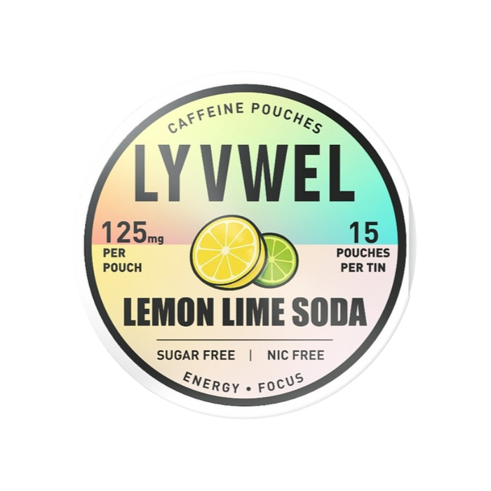 LyvWel Caffeine Pouches - Lemon Lime Soda
