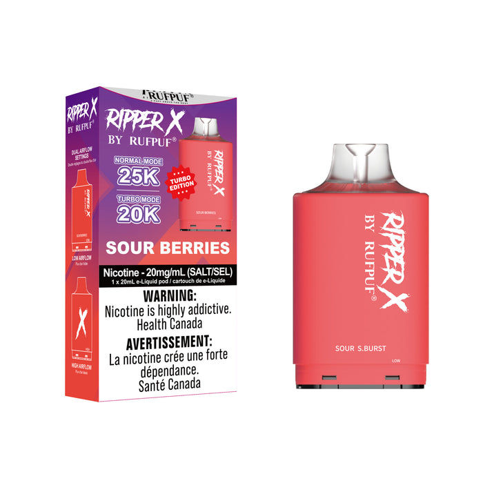 Ripper X 25K - Sour Berries