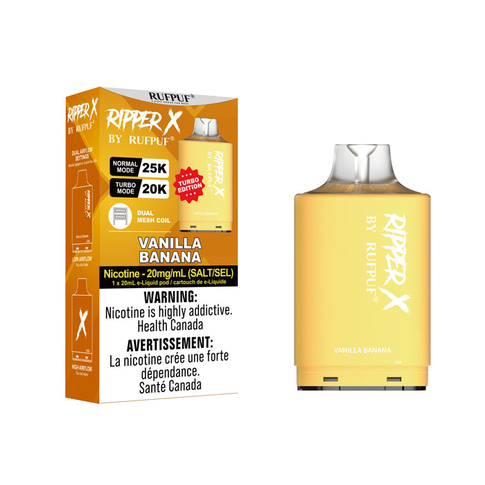 Ripper X 25K Pod - Vanilla Banana