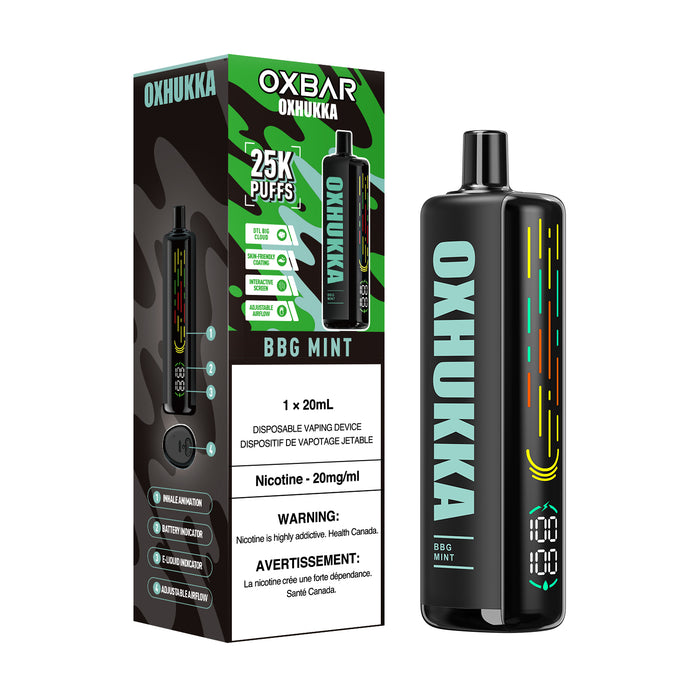 Oxbar Oxhukka 25K - BBG Mint