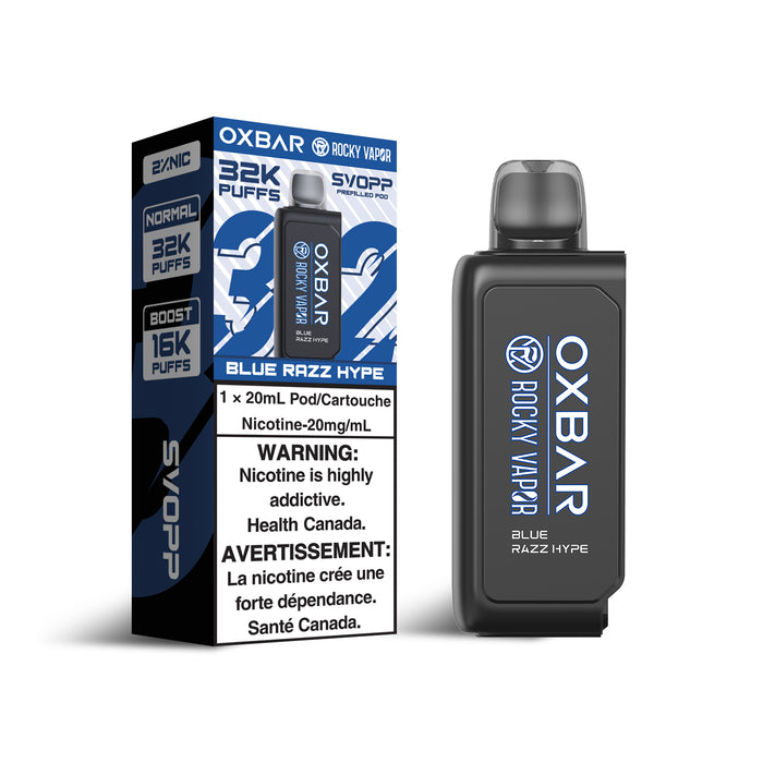 Oxbar Svopp 32K Pod - Blue Razz Hype