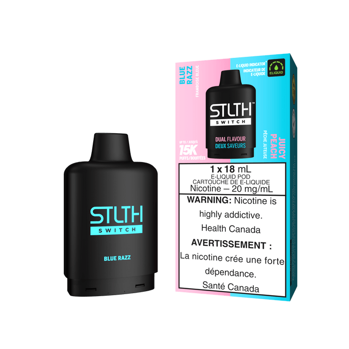 STLTH Loop Switch 15K Pod - Blue Razz and Juicy Peach