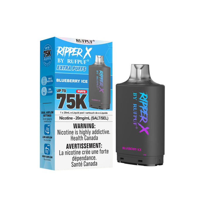 Ripper X 75K Pod - Blueberry Ice
