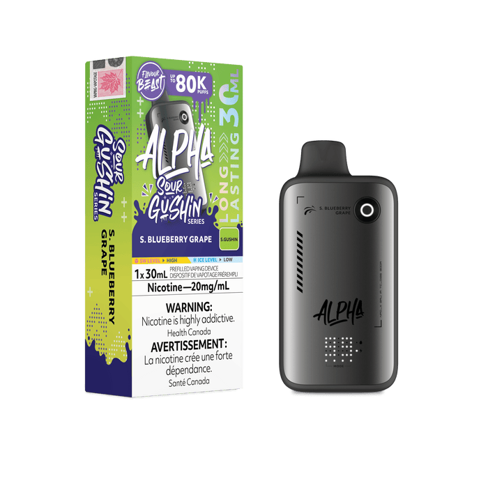 Flavour Beast 80K - Sour Gushin S. Blueberry Grape