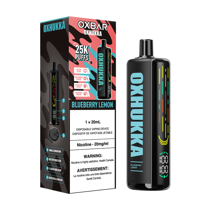 Oxbar Oxhukka 25K - Blueberry Lemon