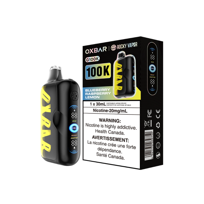 Oxbar 100K - Blueberry Raspberry Lemon