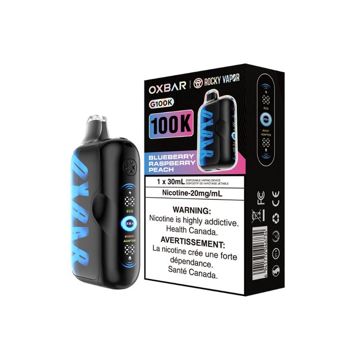 Oxbar 100K - Blueberry Raspberry Peach