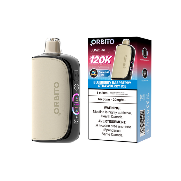 Orbito Lumo 120K - Blueberry Raspberry Strawberry Ice