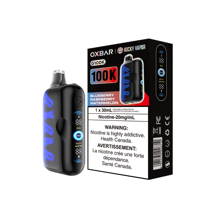 Oxbar 100K - Blueberry Raspberry Watermelon