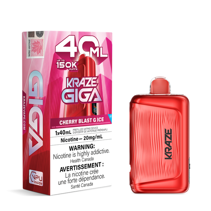 Kraze Giga 150K - Cherry Blast G
