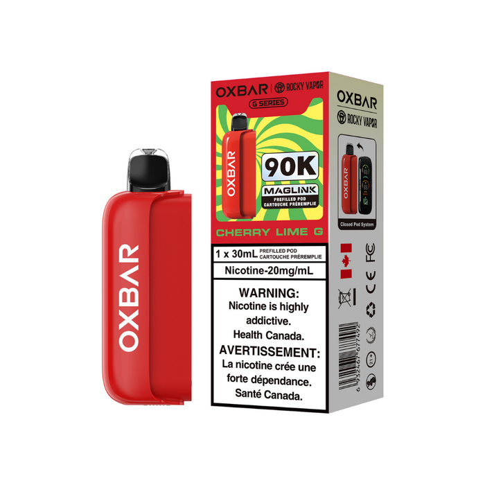 Oxbar Maglink 90K Pod - Cherry Lime G