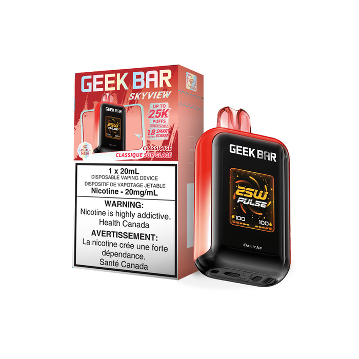 Geek Bar Skyview 25K - Classic Ice