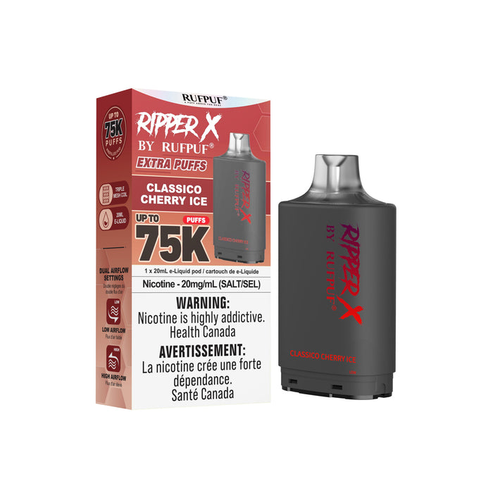 Ripper X 75K Pod - Classico Cherry Ice