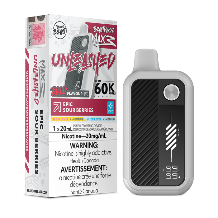 Flavour Beast 60K - Epic Sour Berries Iced