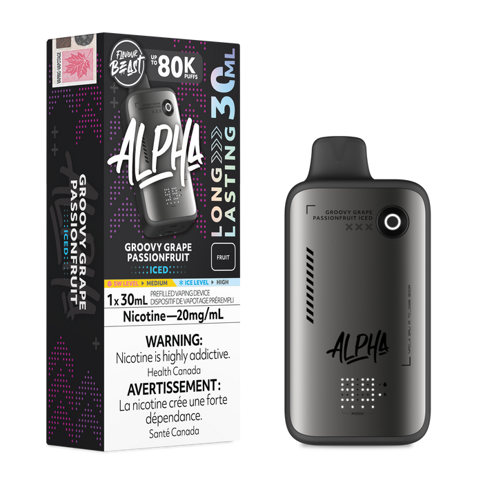 Flavour Beast 80K - Groovy Grape Passionfruit Iced