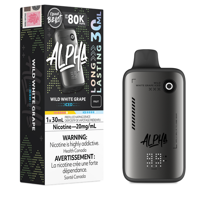 Flavour Beast 80K - Wild White Grape Iced