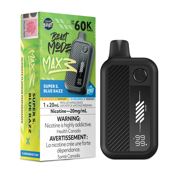 Flavour Beast 60K - Super Sour Blue Razz Iced