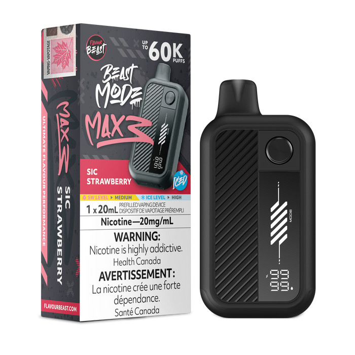 Flavour Beast 60K - Sic Strawberry Iced