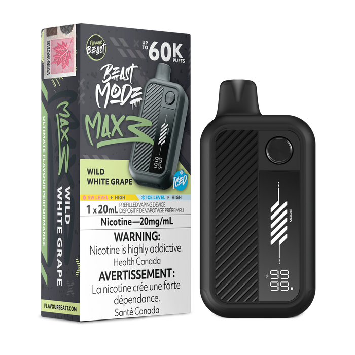 Flavour Beast 60K - Wild White Grape Iced