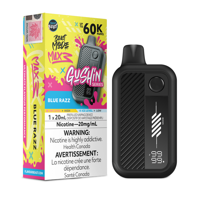 Flavour Beast 60K - Gushin Blue Razz